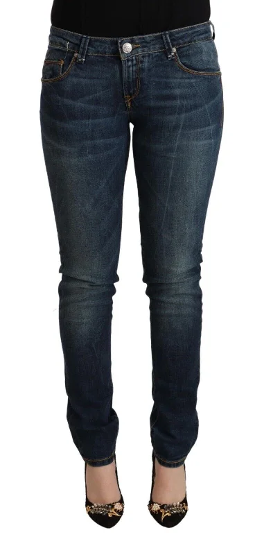 Chic Slim-fit Low Waist Skinny Jeans