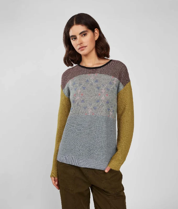 Lin & Jac Neck Pullover Lightweight sweaters