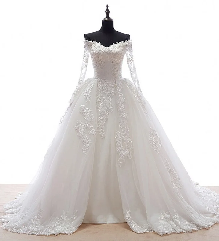 Wedding Dress With Detachable Skirt at Bling Brides Bouquet online Bridal Store A-line Wedding Gown