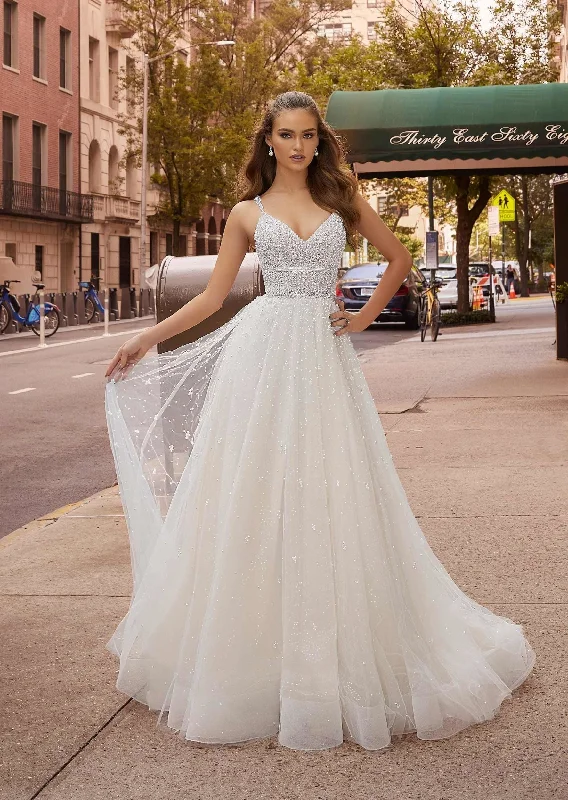 Morilee Jacqueline Wedding Dress Beautiful Lace Gown