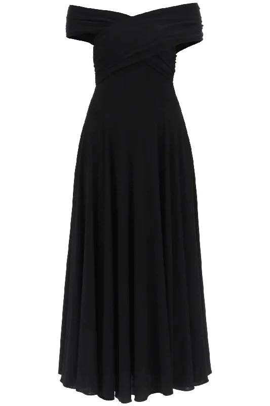 KHAITE bruna jersey maxi dress Y2K maxi dresses