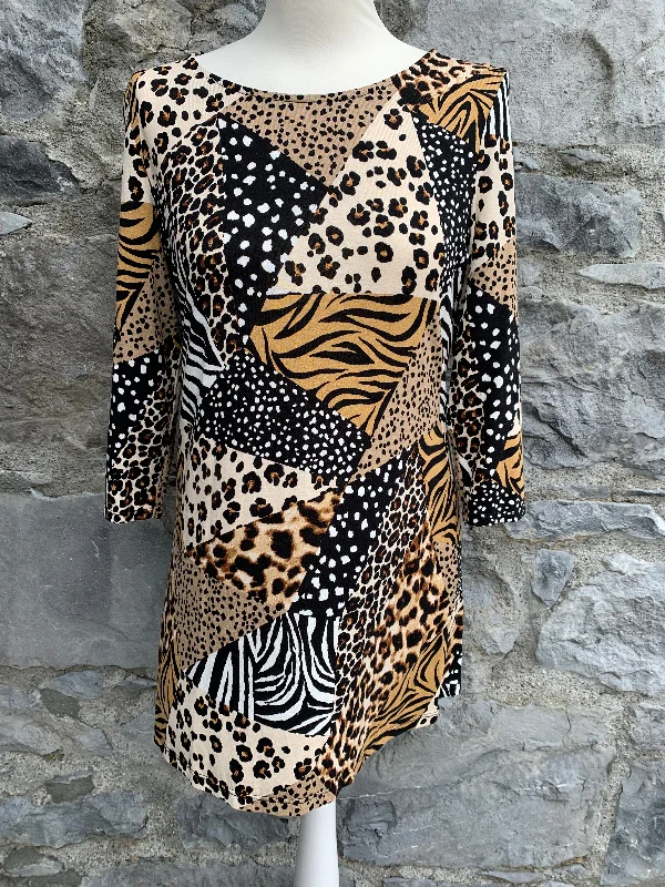 Animal prints tunic  uk 10 Printed unclassified dresses