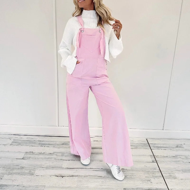 Ashton Pink Overalls Street style unclassified dresses