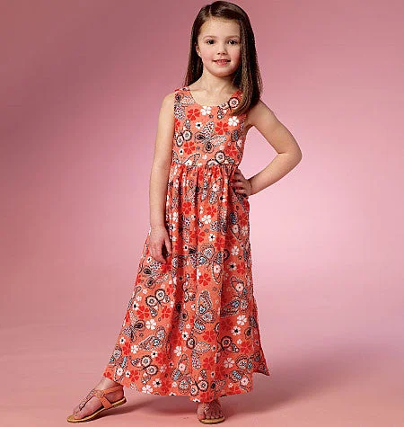 Butterick 6202 Children's/Girls' Dress and Culottes Pattern Polka dot unclassified dresses