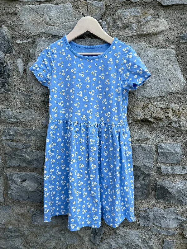 Blue daisies dress   8-9y (128-134cm) Petite unclassified dresses