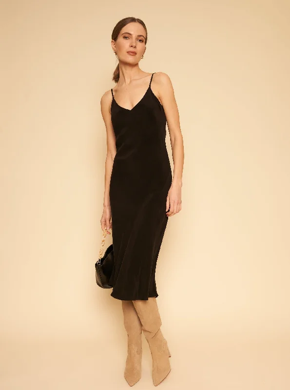 Freya Slip Dress - Black Budget-friendly unclassified dresses