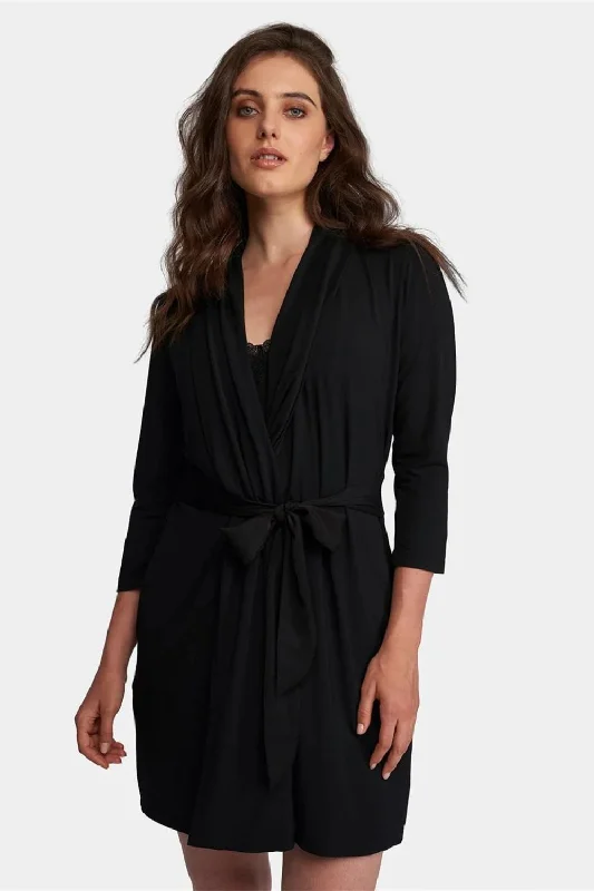 Iconic Robe in Black Budget-friendly unclassified dresses