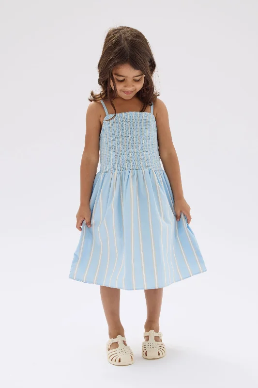 Kids Harper Poplin Stripe Dress Women's unclassified dresses