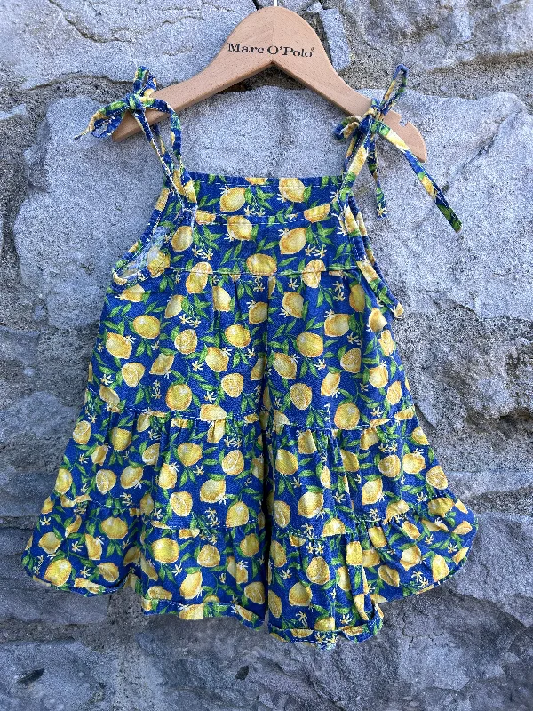 Lemon summer dress  9-12m (74-80cm) Ruffled unclassified dresses