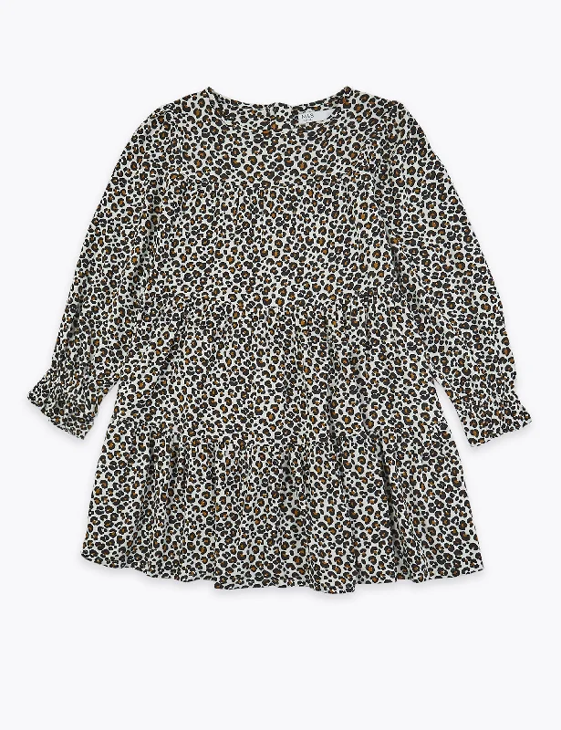 Leopard Print Dress Lightweight unclassified dresses