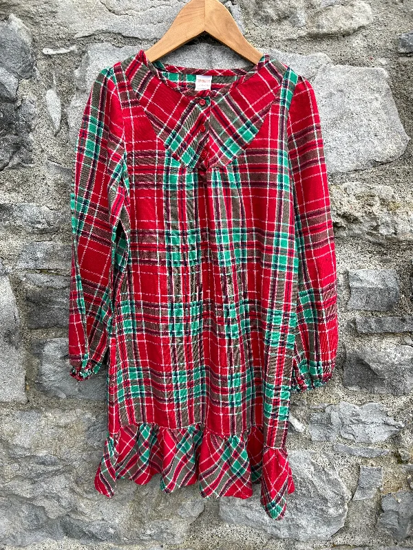 Red&green check dress  10-12y (140-152cm) Beach unclassified dresses