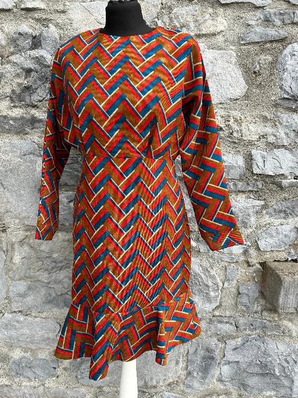 Rusty chevron dress uk 8-10 Fall unclassified dresses