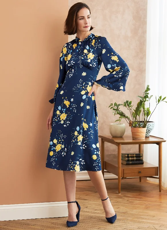 Butterick 6705 Dress Pattern Long sleeve unclassified dresses