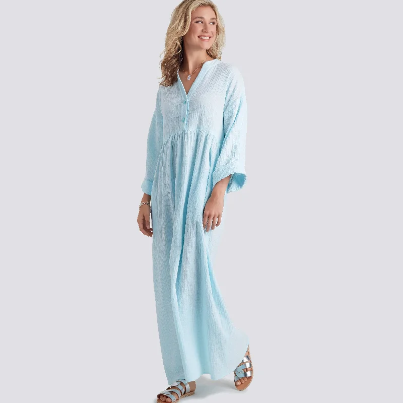 Simplicity Sewing Pattern S9102 Caftan and Dresses High-low unclassified dresses