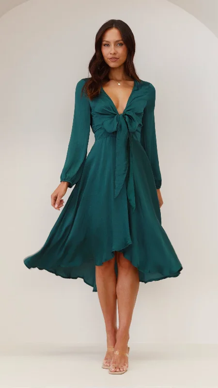 Starry Nights Dress - Emerald Y2K unclassified dresses