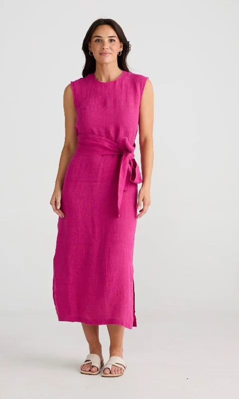 Turning Point Dress - Fuschia Stretchy unclassified dresses