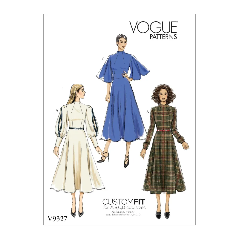 Vogue Pattern 9327 Misses' Dress Pattern | Custom Fit Beach unclassified dresses