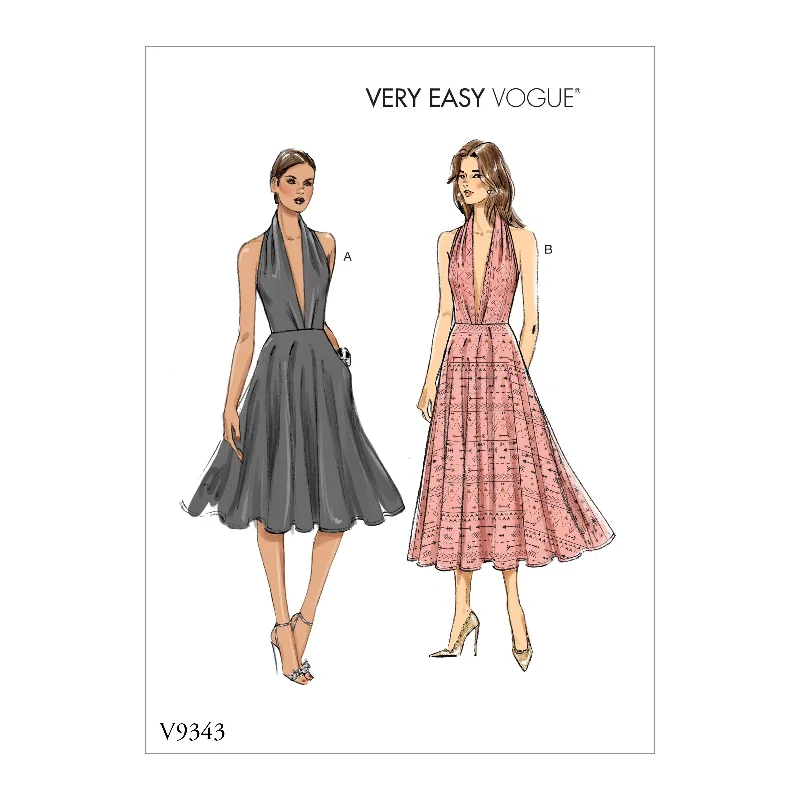 Vogue Pattern 9343 Misses' Dress | Vogue Pattern Vintage unclassified dresses